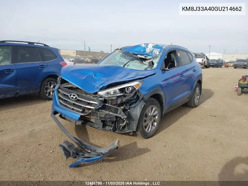 KM8J33A40GU214662 2016 Hyundai Tucson Premium