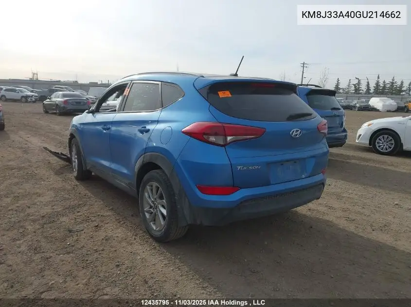 KM8J33A40GU214662 2016 Hyundai Tucson Premium