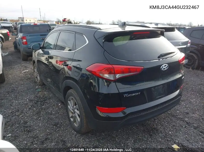 KM8J3CA44GU232467 2016 Hyundai Tucson Luxury