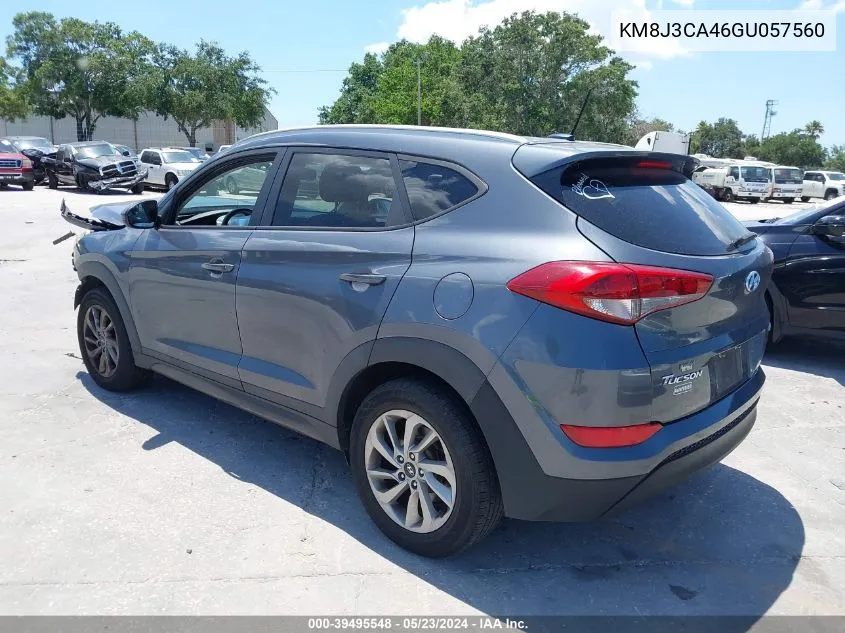 KM8J3CA46GU057560 2016 Hyundai Tucson Se