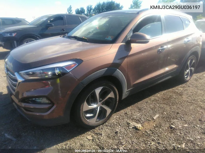 KM8J3CA29GU036197 2016 Hyundai Tucson Limited