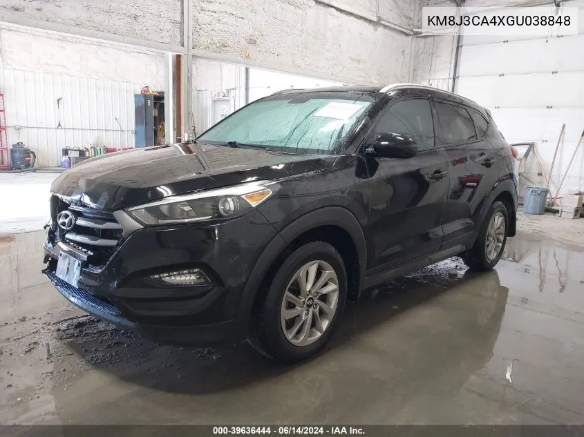 KM8J3CA4XGU038848 2016 Hyundai Tucson Se