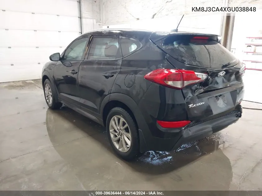 KM8J3CA4XGU038848 2016 Hyundai Tucson Se