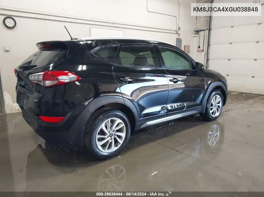 KM8J3CA4XGU038848 2016 Hyundai Tucson Se