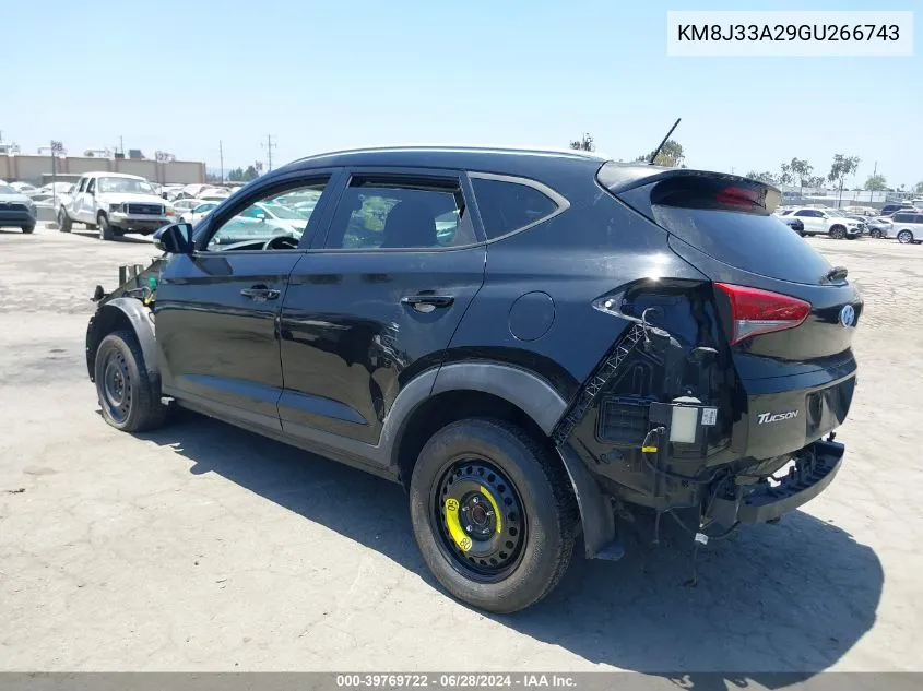 KM8J33A29GU266743 2016 Hyundai Tucson Sport