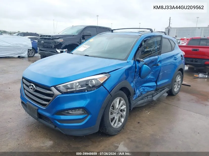 KM8J33A44GU209562 2016 Hyundai Tucson Se