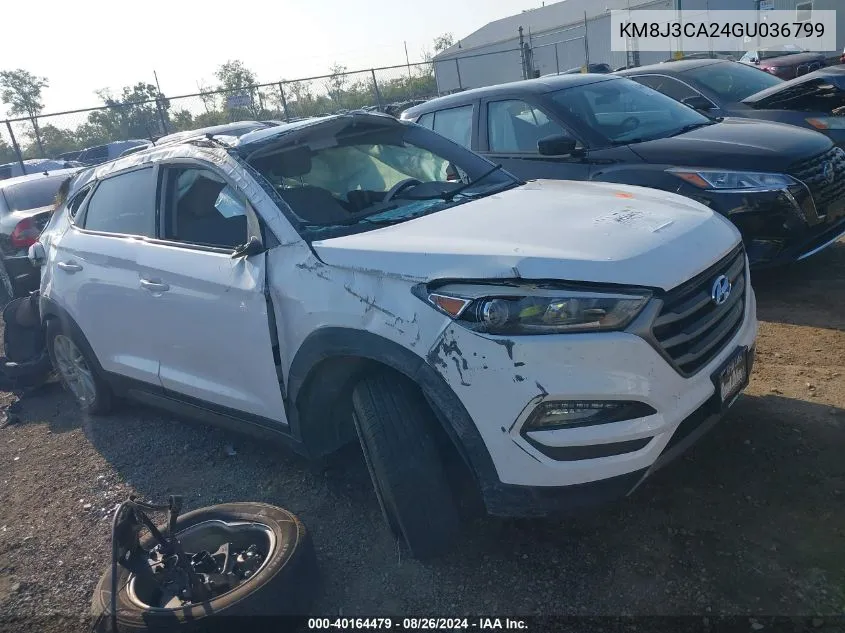 KM8J3CA24GU036799 2016 Hyundai Tucson Eco