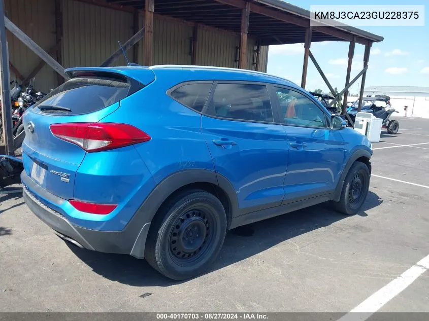 KM8J3CA23GU228375 2016 Hyundai Tucson Sport