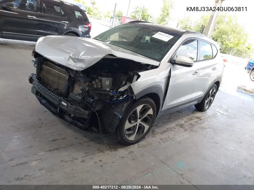 KM8J33A24GU063811 2016 Hyundai Tucson Limited