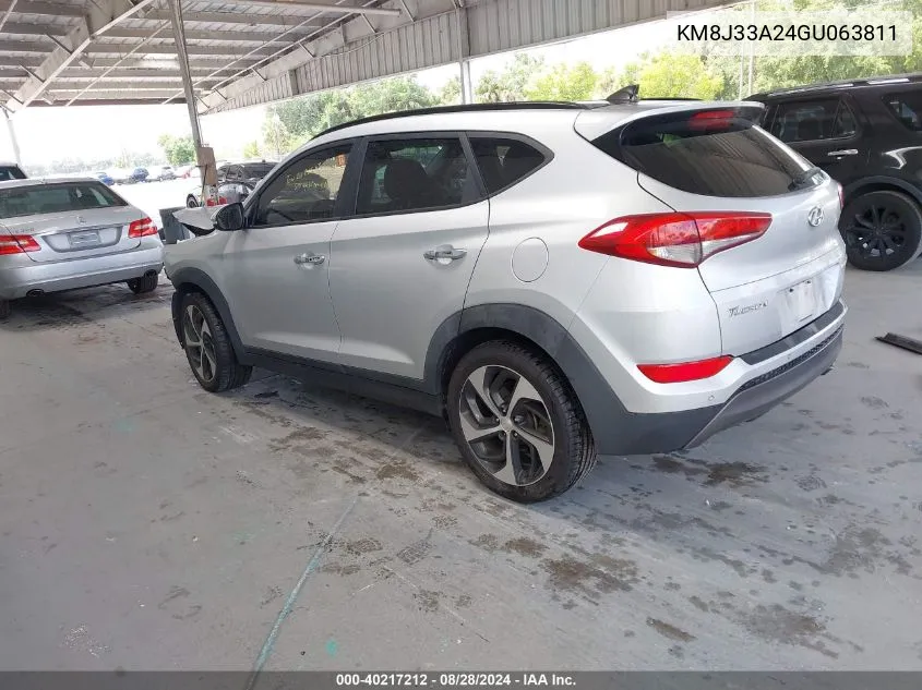 KM8J33A24GU063811 2016 Hyundai Tucson Limited