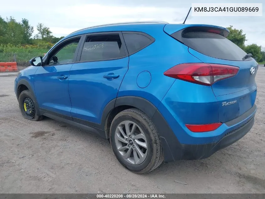 KM8J3CA41GU089669 2016 Hyundai Tucson Se