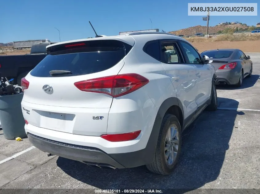 KM8J33A2XGU027508 2016 Hyundai Tucson Eco