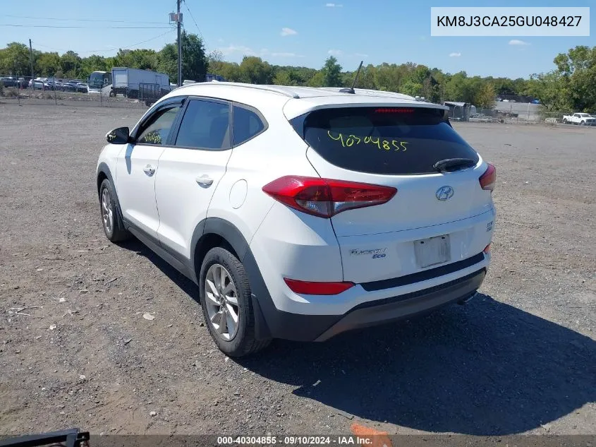 KM8J3CA25GU048427 2016 Hyundai Tucson Eco