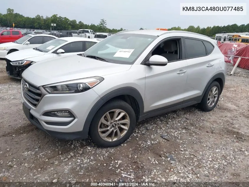 KM8J3CA48GU077485 2016 Hyundai Tucson Se