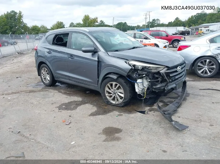 KM8J3CA49GU037030 2016 Hyundai Tucson Se