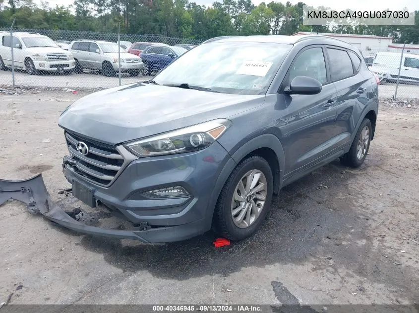 KM8J3CA49GU037030 2016 Hyundai Tucson Se