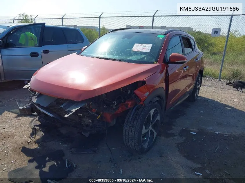 KM8J33A29GU191686 2016 Hyundai Tucson Limited/Sport And Eco/Se