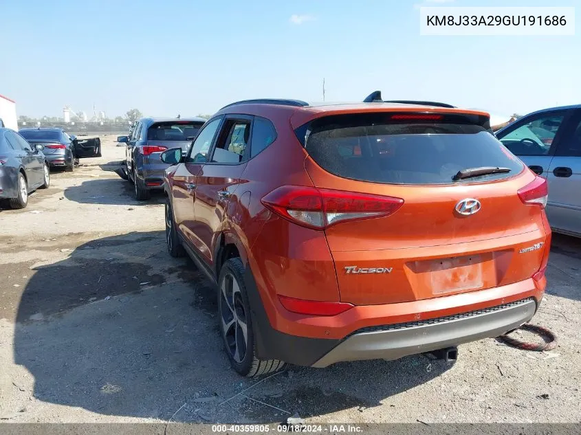 KM8J33A29GU191686 2016 Hyundai Tucson Limited/Sport And Eco/Se