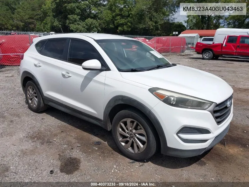 KM8J23A40GU043463 2016 Hyundai Tucson Se