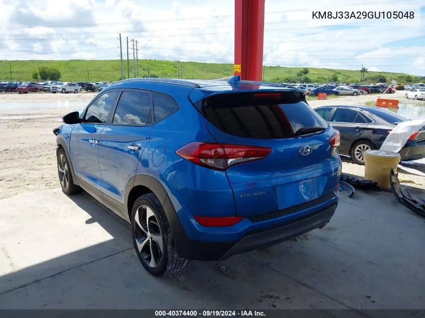 KM8J33A29GU105048 2016 Hyundai Tucson Limited