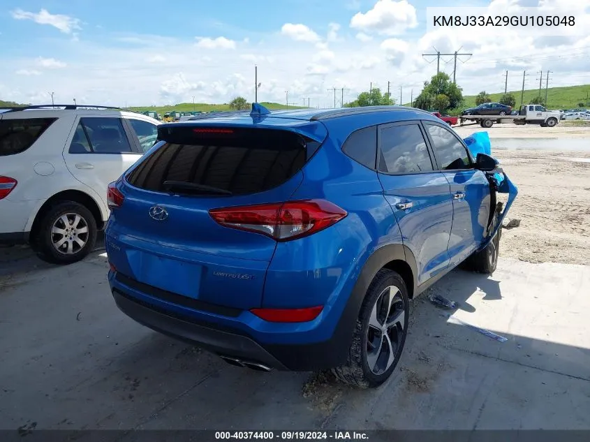 KM8J33A29GU105048 2016 Hyundai Tucson Limited