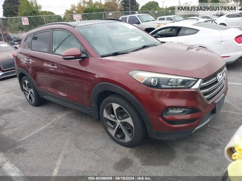 KM8J33A29GU179344 2016 Hyundai Tucson Limited