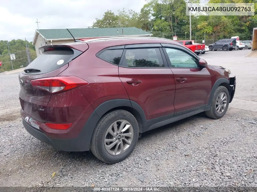 KM8J3CA48GU092763 2016 Hyundai Tucson Se