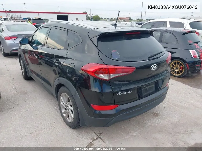 KM8J33A4XGU076046 2016 Hyundai Tucson Se