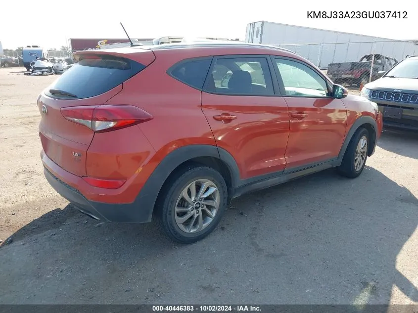 KM8J33A23GU037412 2016 Hyundai Tucson Eco