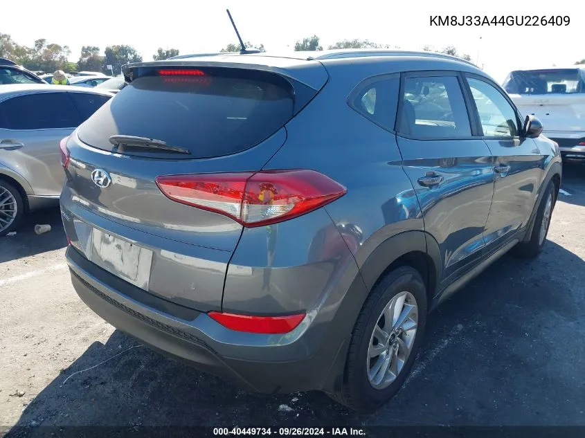 KM8J33A44GU226409 2016 Hyundai Tucson Limited/Sport And Eco/Se