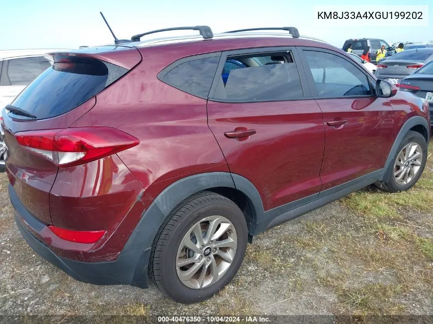 KM8J33A4XGU199202 2016 Hyundai Tucson Se