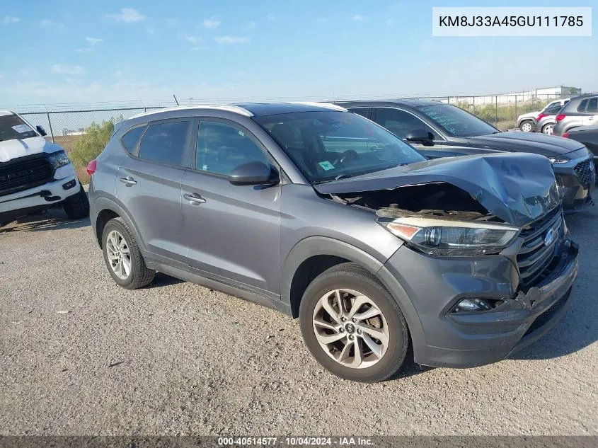 KM8J33A45GU111785 2016 Hyundai Tucson Se