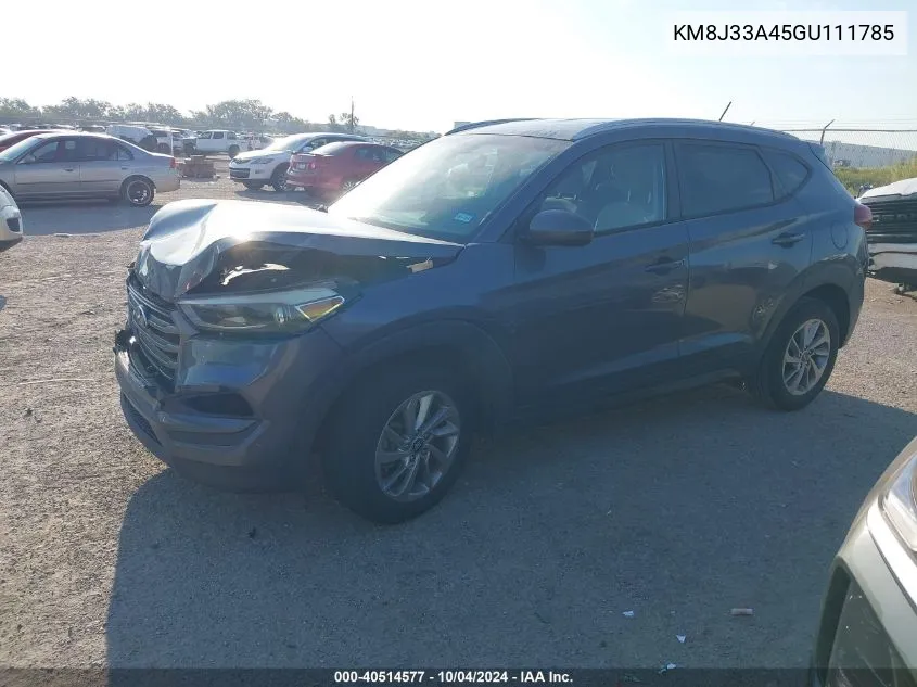 KM8J33A45GU111785 2016 Hyundai Tucson Se