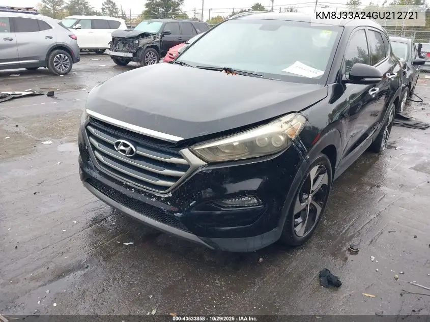KM8J33A24GU212721 2016 Hyundai Tucson Limited