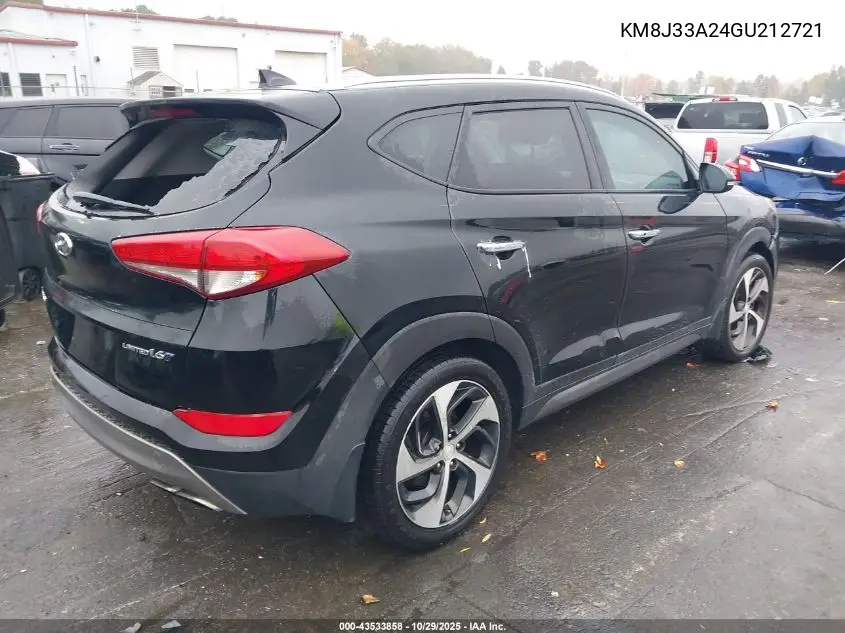 KM8J33A24GU212721 2016 Hyundai Tucson Limited