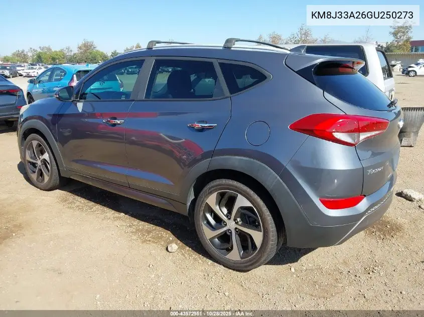 KM8J33A26GU250273 2016 Hyundai Tucson Limited