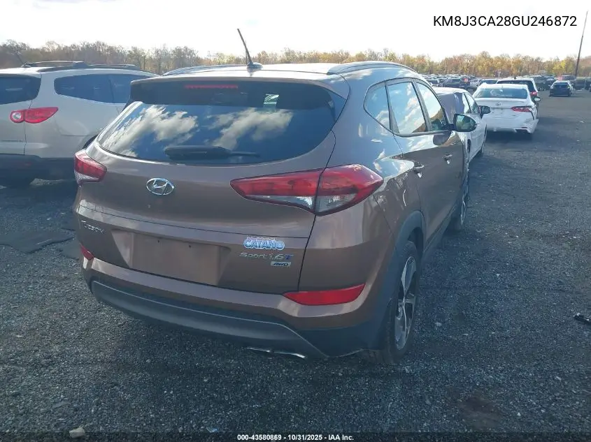 KM8J3CA28GU246872 2016 Hyundai Tucson Sport