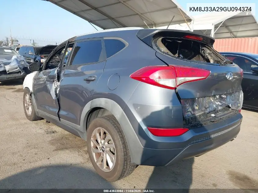 KM8J33A29GU094374 2016 Hyundai Tucson Eco