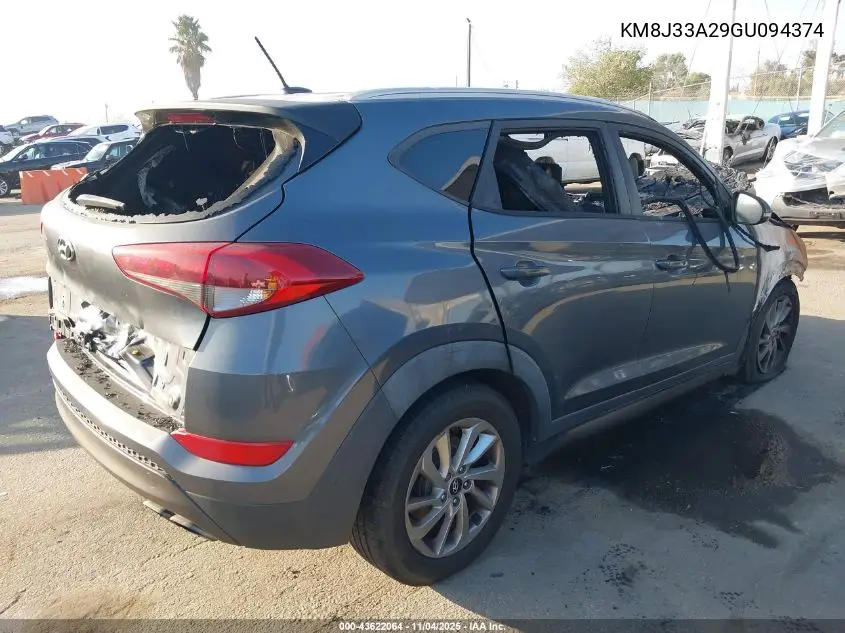 KM8J33A29GU094374 2016 Hyundai Tucson Eco