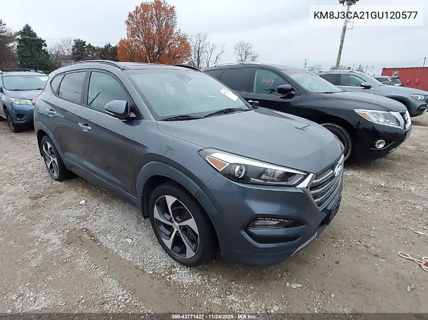 KM8J3CA21GU120577 2016 Hyundai Tucson Limited