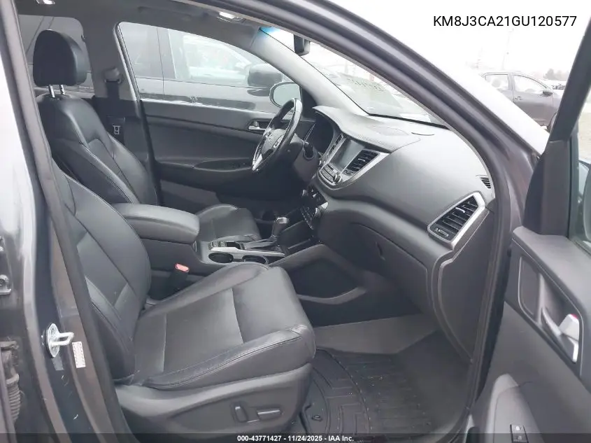 KM8J3CA21GU120577 2016 Hyundai Tucson Limited