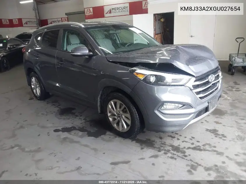 KM8J33A2XGU027654 2016 Hyundai Tucson Eco