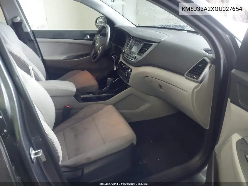 KM8J33A2XGU027654 2016 Hyundai Tucson Eco