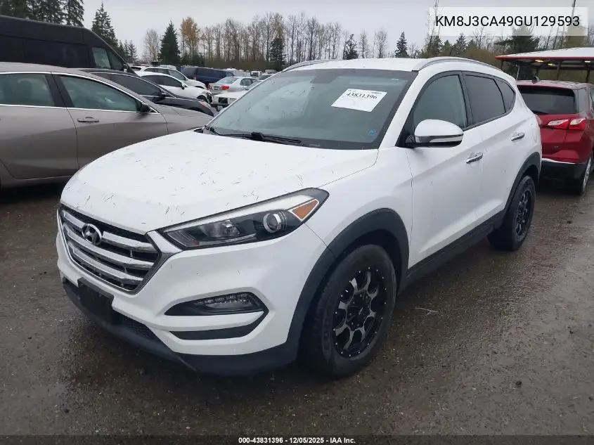 KM8J3CA49GU129593 2016 Hyundai Tucson Se