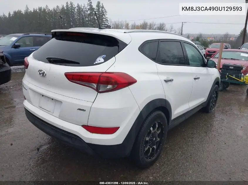 KM8J3CA49GU129593 2016 Hyundai Tucson Se