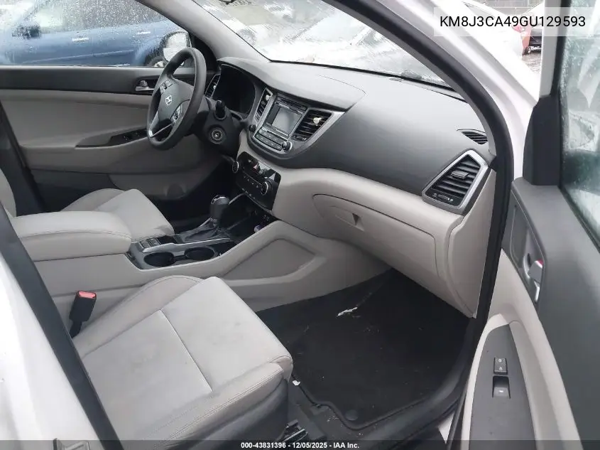 KM8J3CA49GU129593 2016 Hyundai Tucson Se