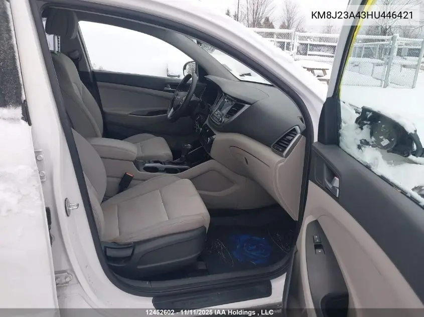 KM8J23A43HU446421 2017 Hyundai Tucson