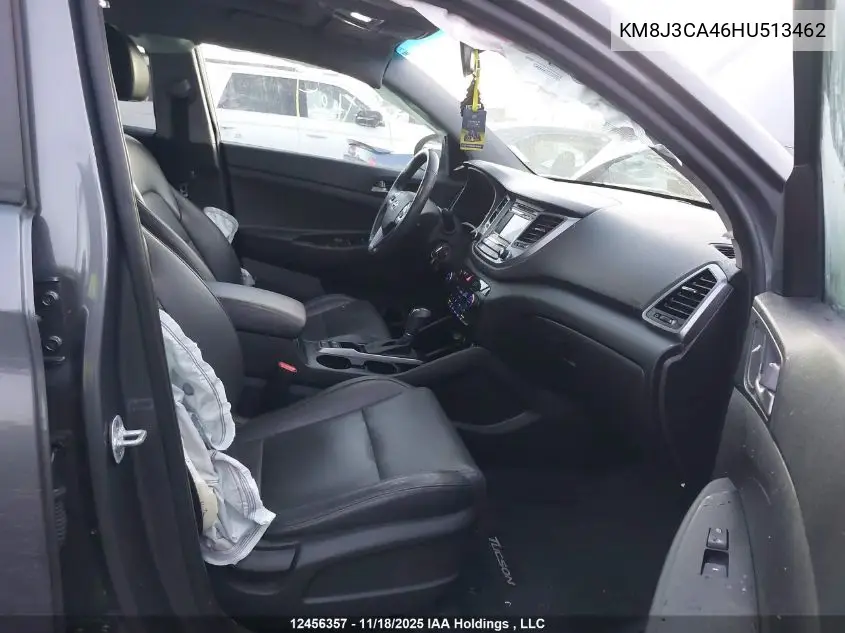 KM8J3CA46HU513462 2017 Hyundai Tucson Se