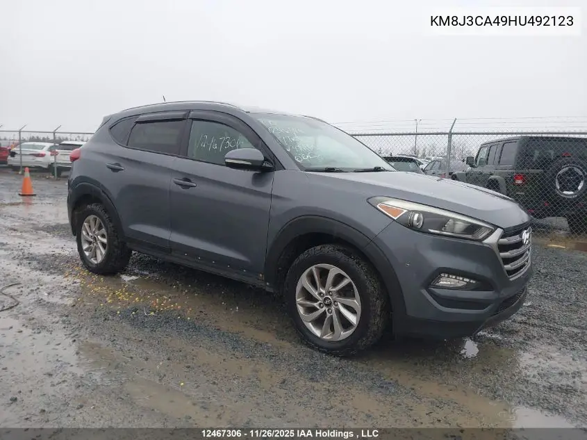 KM8J3CA49HU492123 2017 Hyundai Tucson Premium