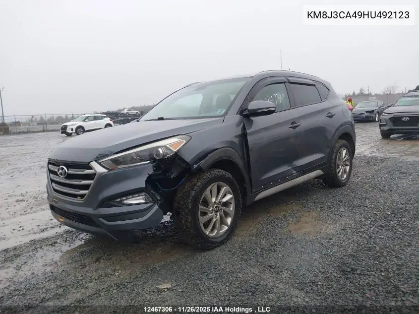 KM8J3CA49HU492123 2017 Hyundai Tucson Premium